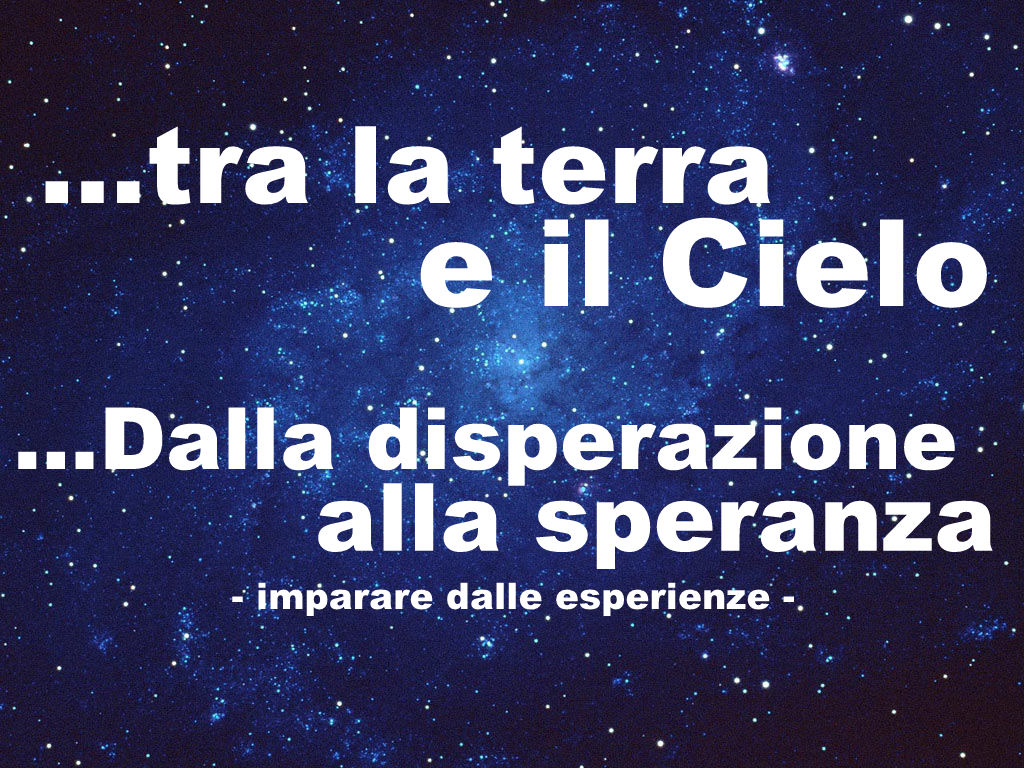 Una vita senza fondamento... A 18 anni volevo godermi la vita, e poi mi è crollato il mondo addosso